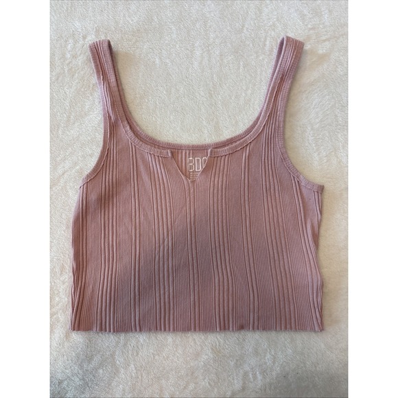 Urban Outfitters Tops - bdg urban outfitters Soft Pink Ribbed Tank Top Cami Women's Size S